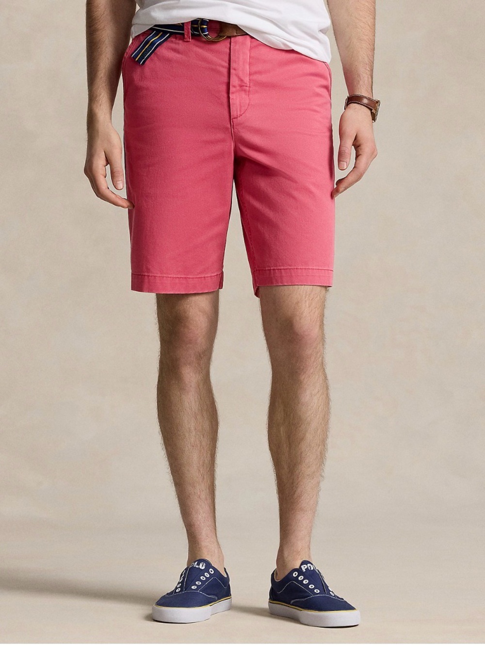 Polo by Ralph Lauren Men's Nantucket Red 9” inseam Chino Shorts